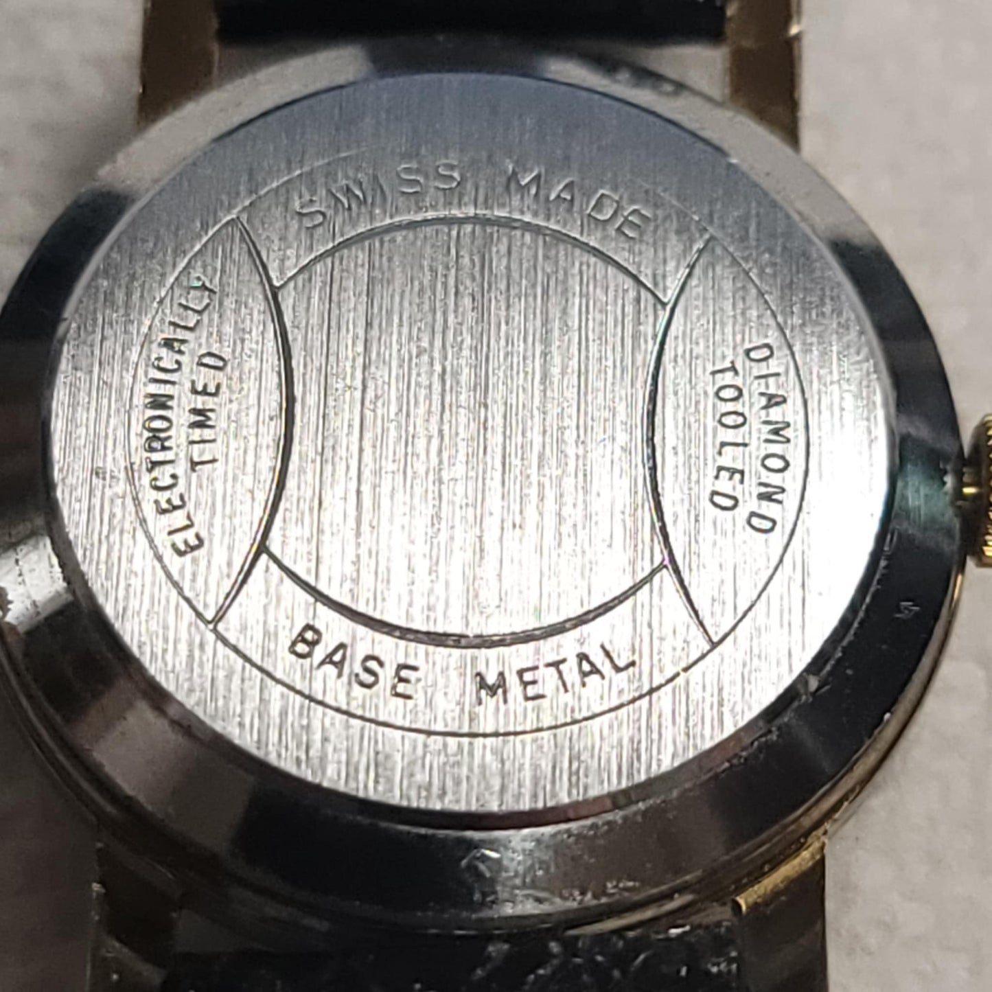 Vintage Lenga Mechanical Watch with Genuine Lizard Strap