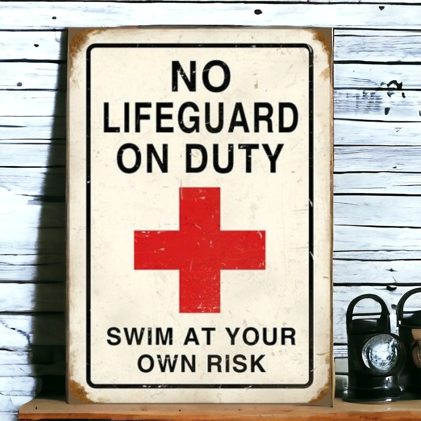 beach sign cottage decor