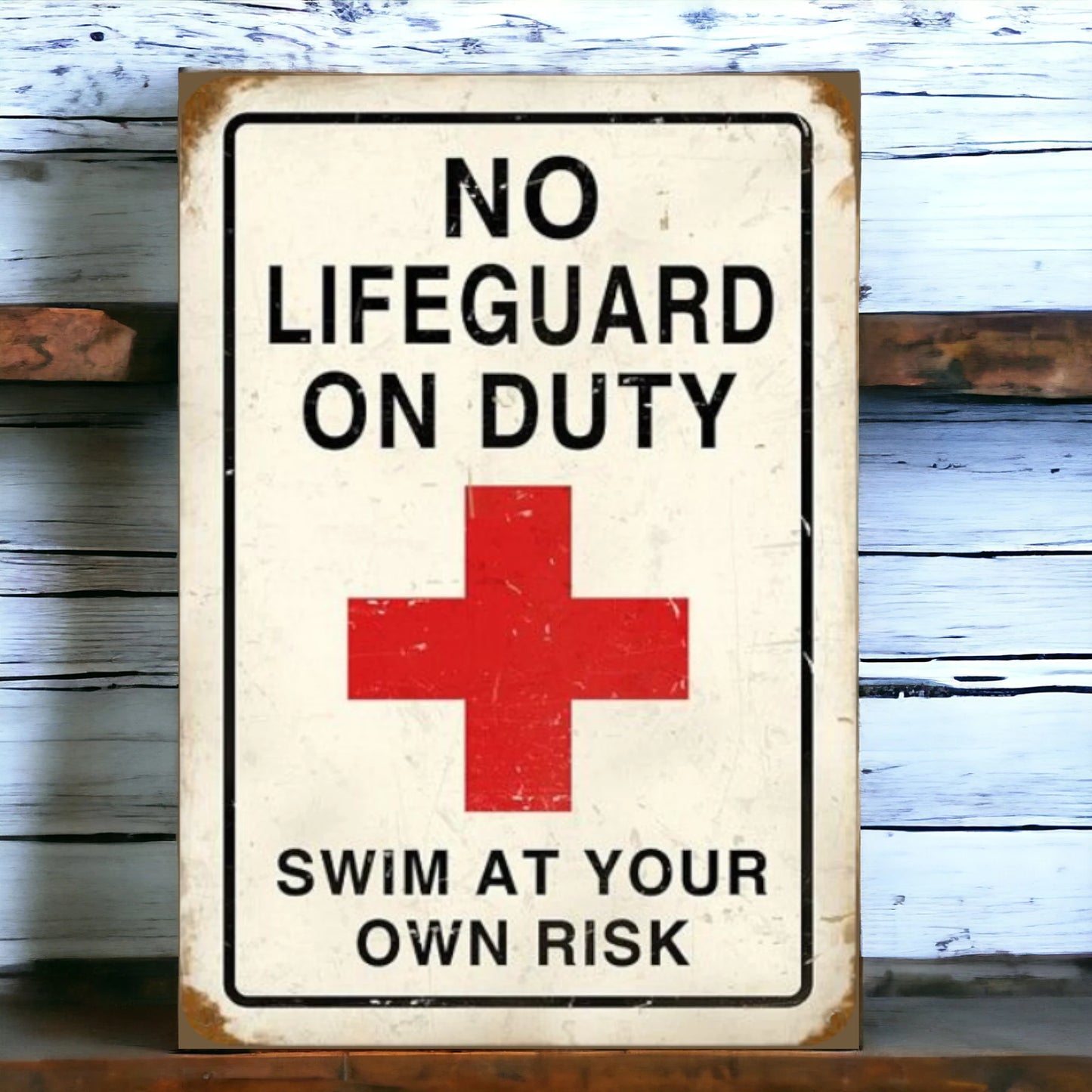 beach sign cottage decor