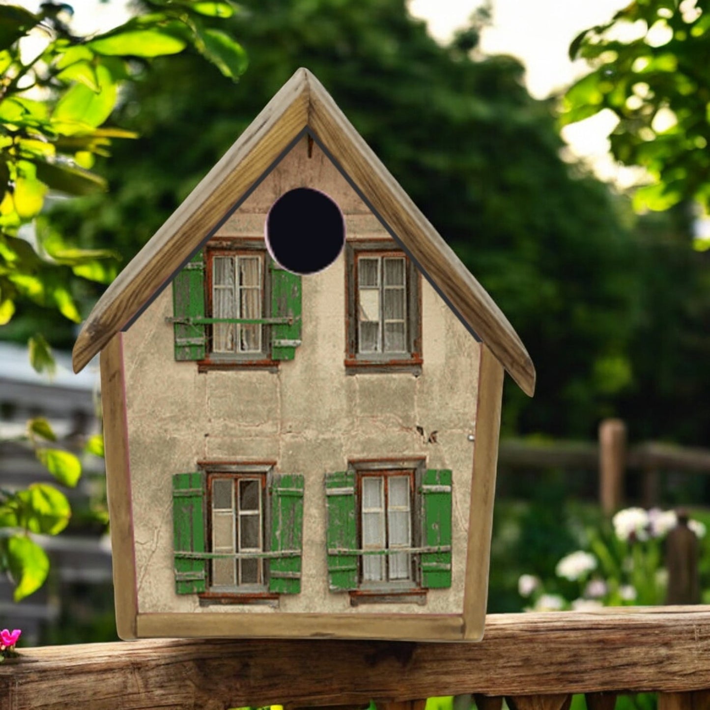old house bird house