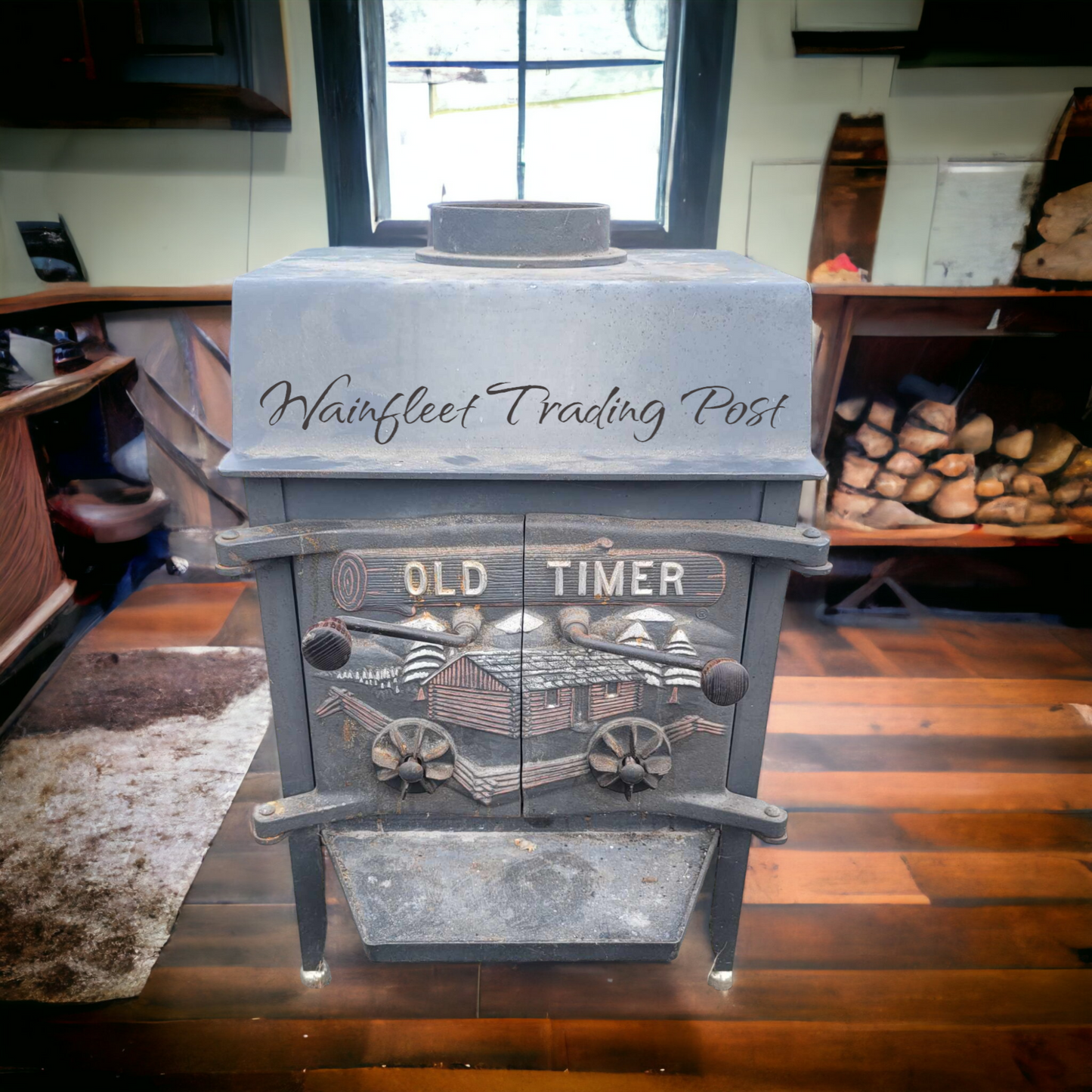 Old Timer Wood Stove Professionally Refurbished