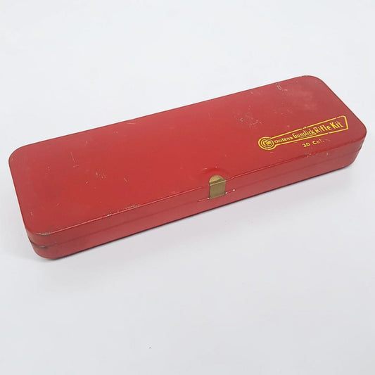 Vintage Outers 477 Hunter’s Gun Cleaning Kit with original advertising tin.