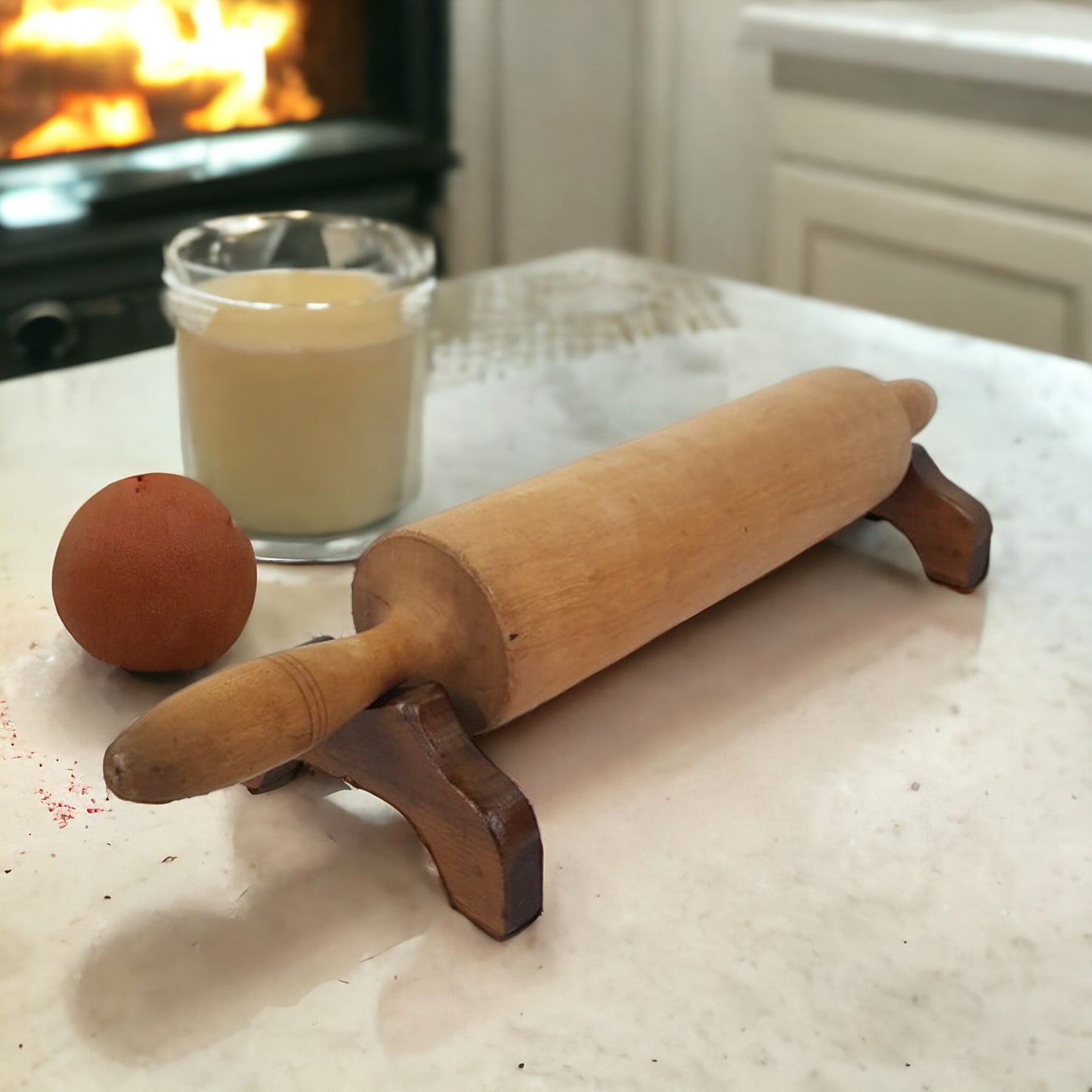 rolling pin holder display rack