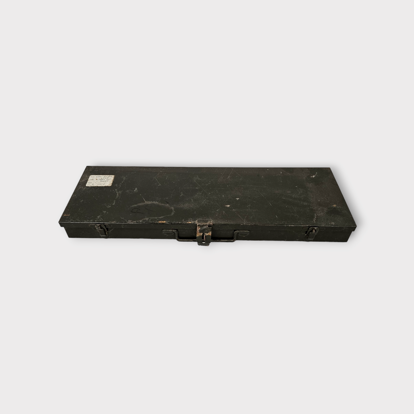 Socket Set Storage Vintage Metal Box