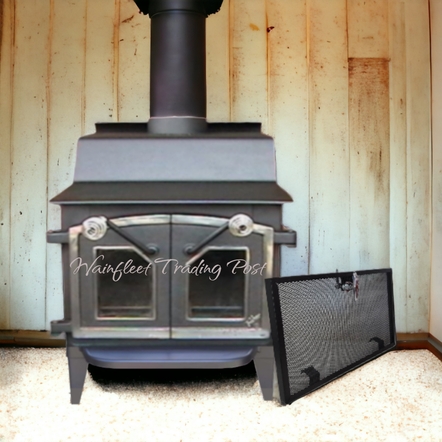 Grandma bear Fisher Wood stove