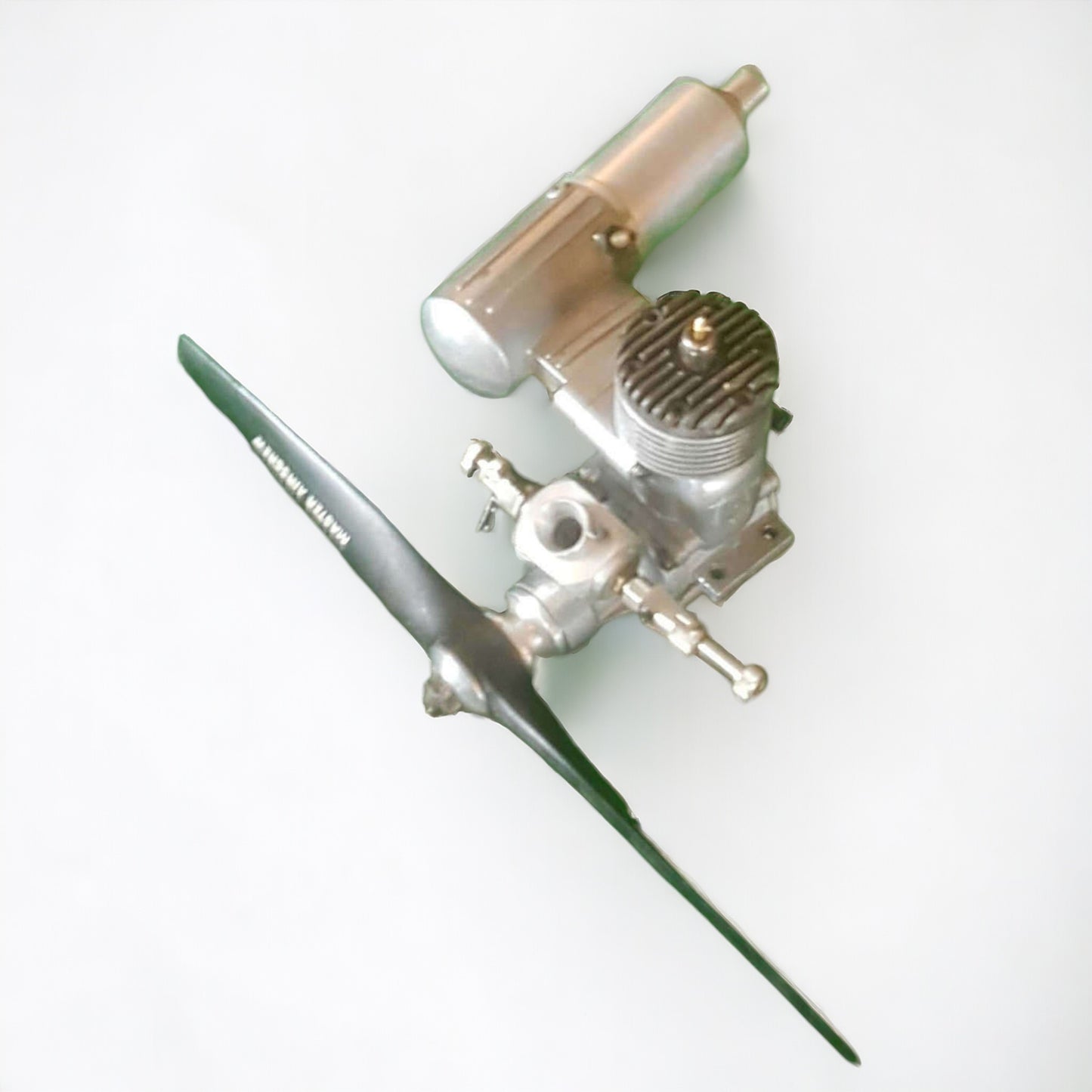 Webra 6.5cc R/C Model Airplane Engine With Muffler - Wainfleet Trading Post