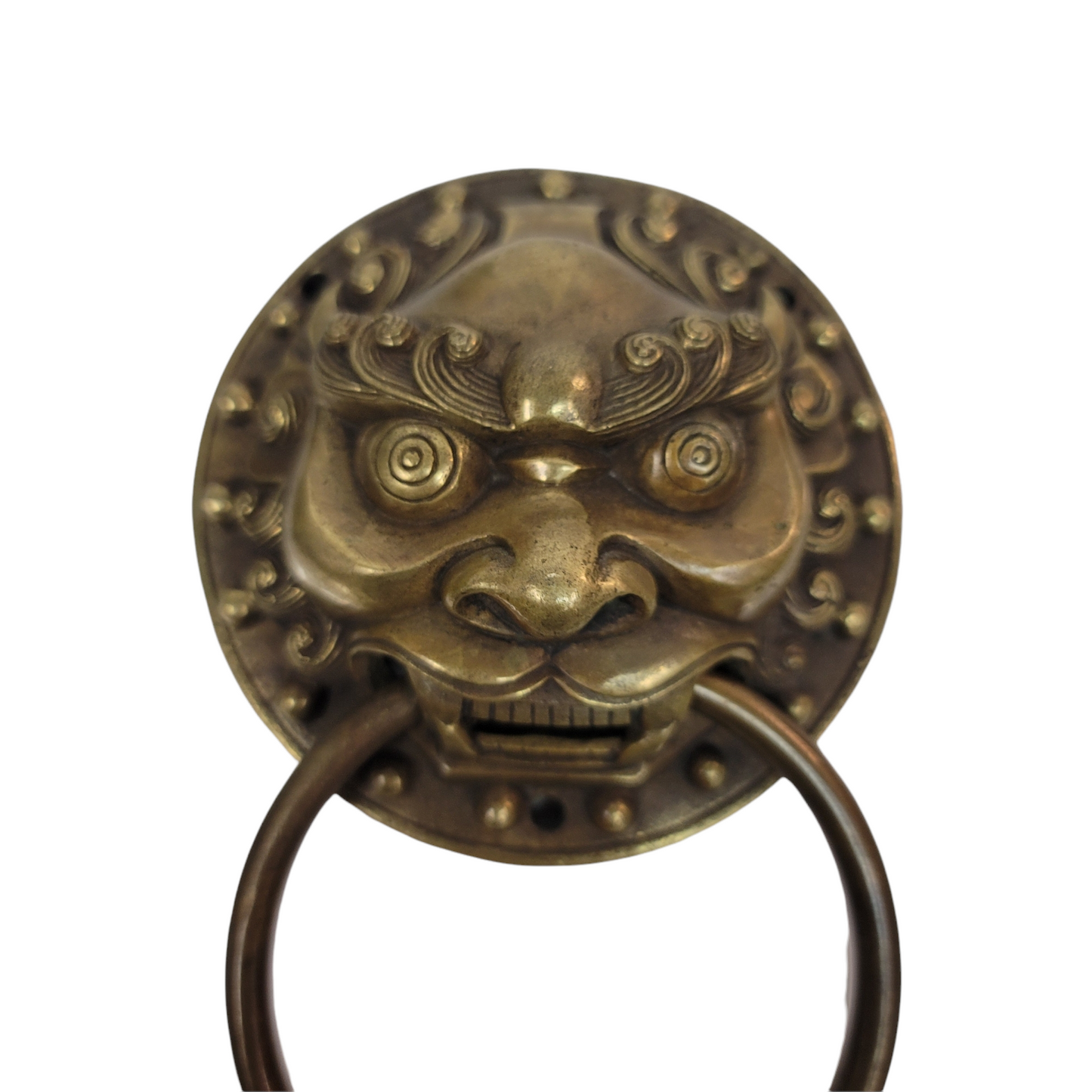 oriental brass door knocker