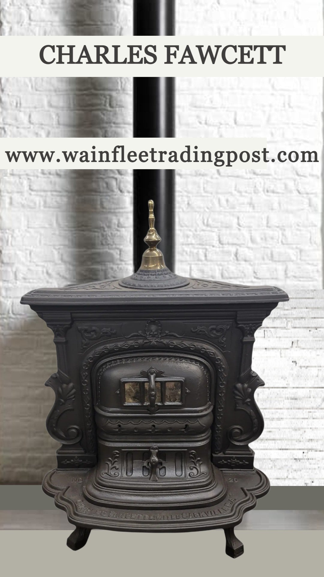 charles fawcett sackville new brunswick parlor stove