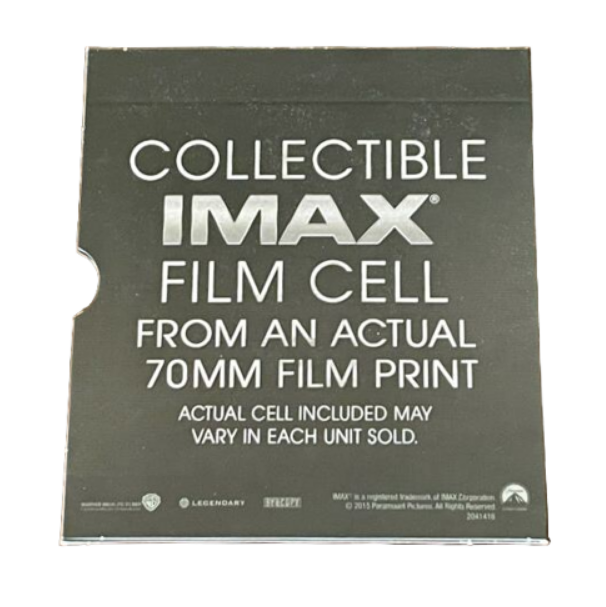 Interstellar Blu-Ray + DVD + Digital Copy + IMAX Film Cell 3-Disc Set
