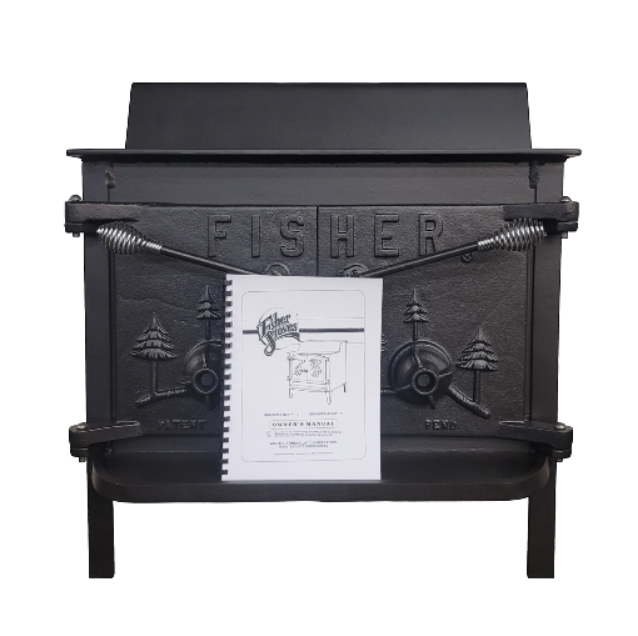 Grandpa Bear Fisher Wood Stove Cook Top Model