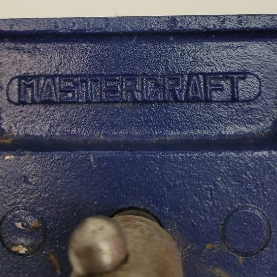 benchtop vise mastercraft workbench tools