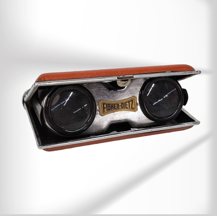 Folding Pocket Birdwatching Binoculars Fisher Dietz Binoculars