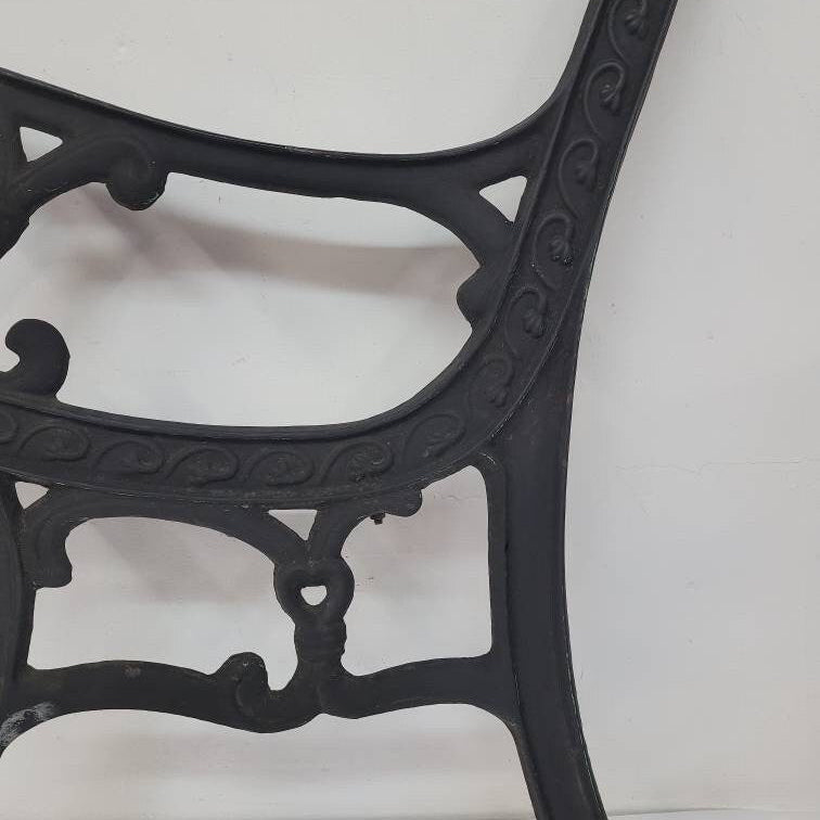 cast iron park bench legs set of two