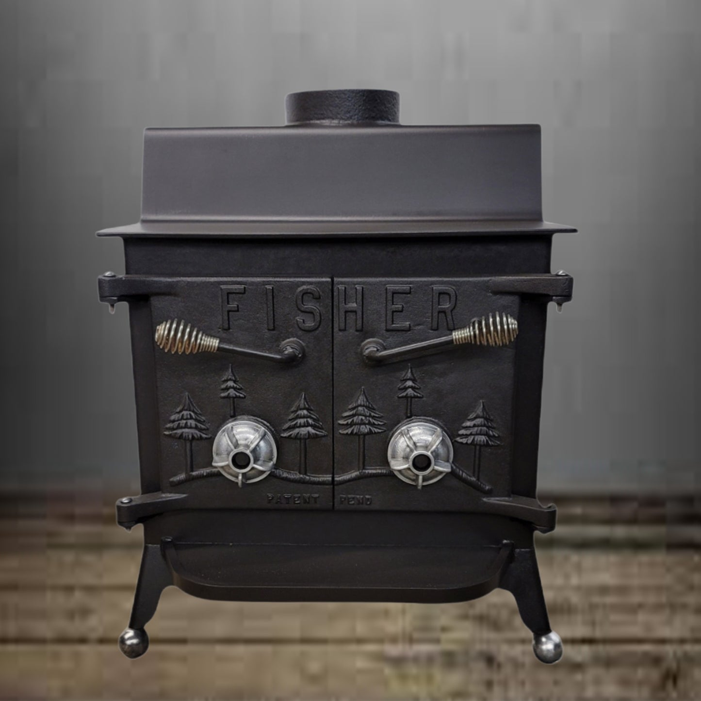 grandma bear fisher wood stove