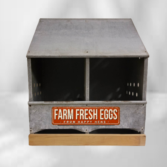 Rustic Chicken Nesting Box Rustic Chicken Coop Supplies - Wainfleet Trading Post