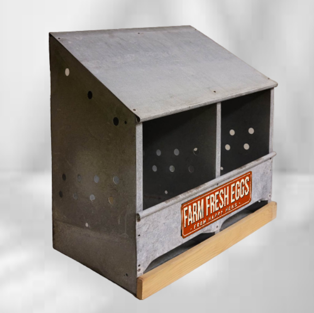Rustic Chicken Nesting Box Rustic Chicken Coop Supplies - Wainfleet Trading Post