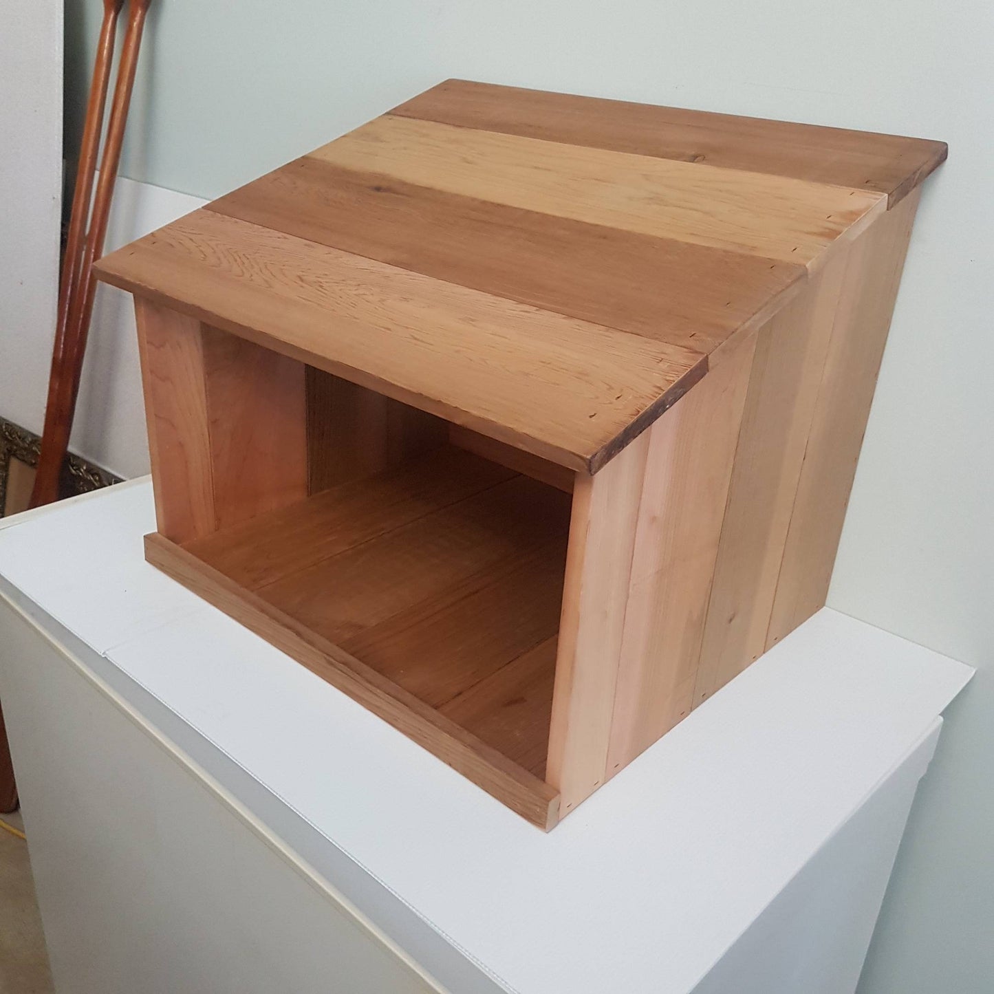 large red cedar chicken nesting box
