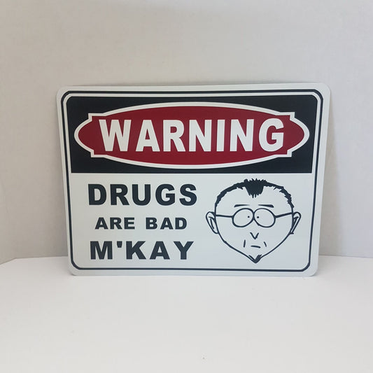 beware of angry goldfish sign