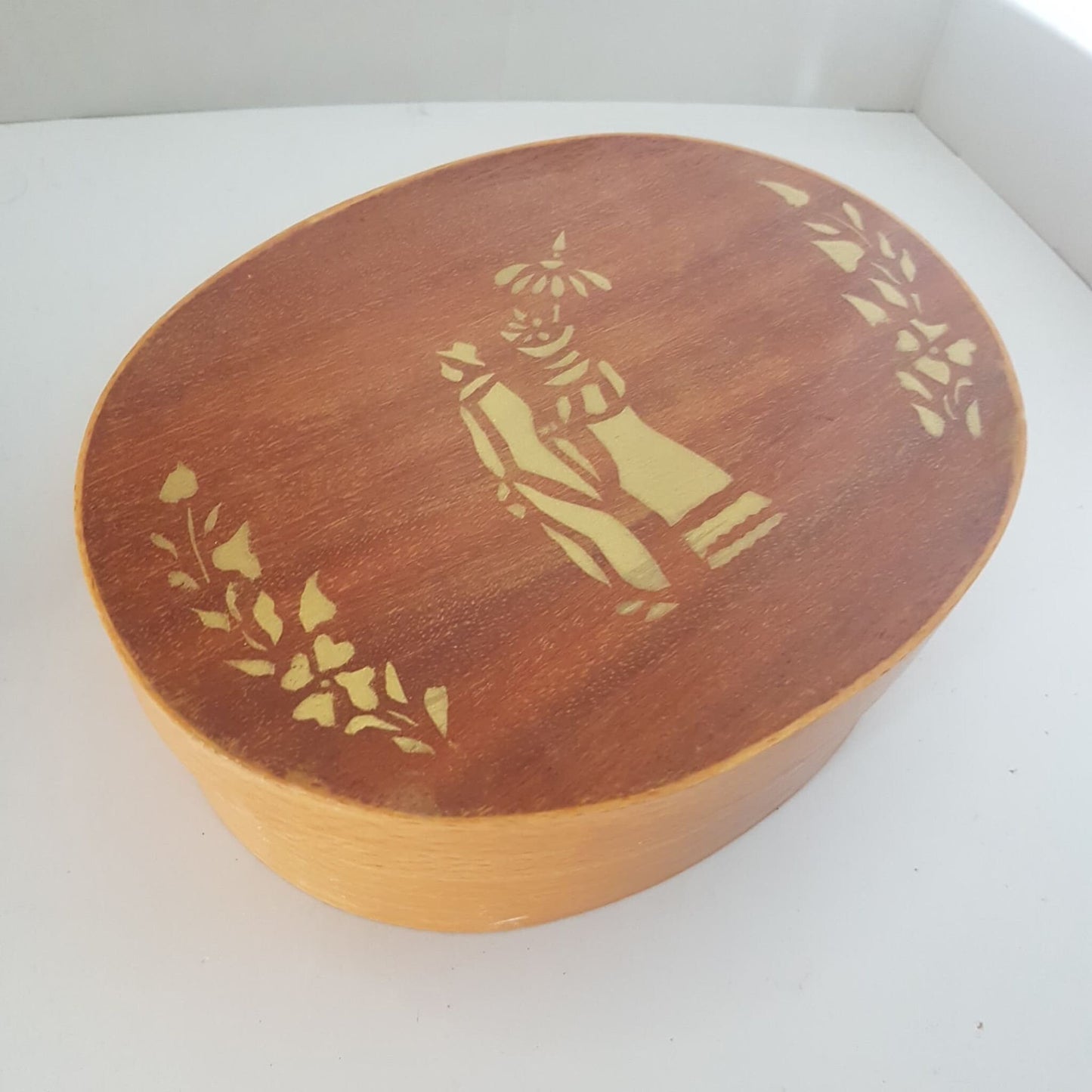 beautiful hand stenciled wooden nesting boxes boudoir