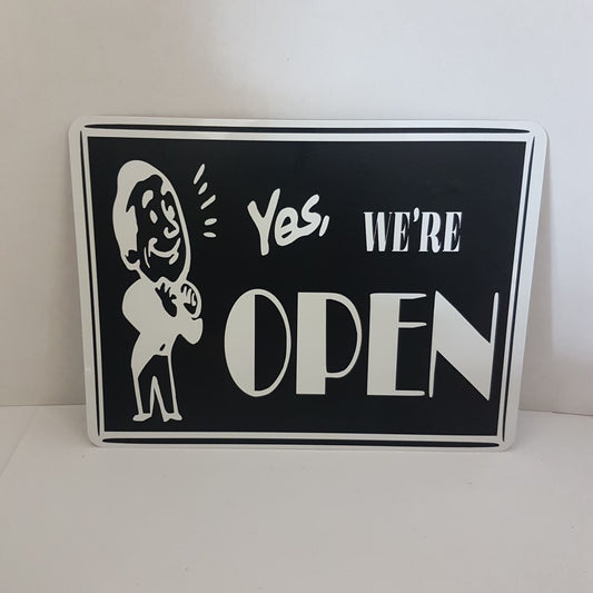open closed signs