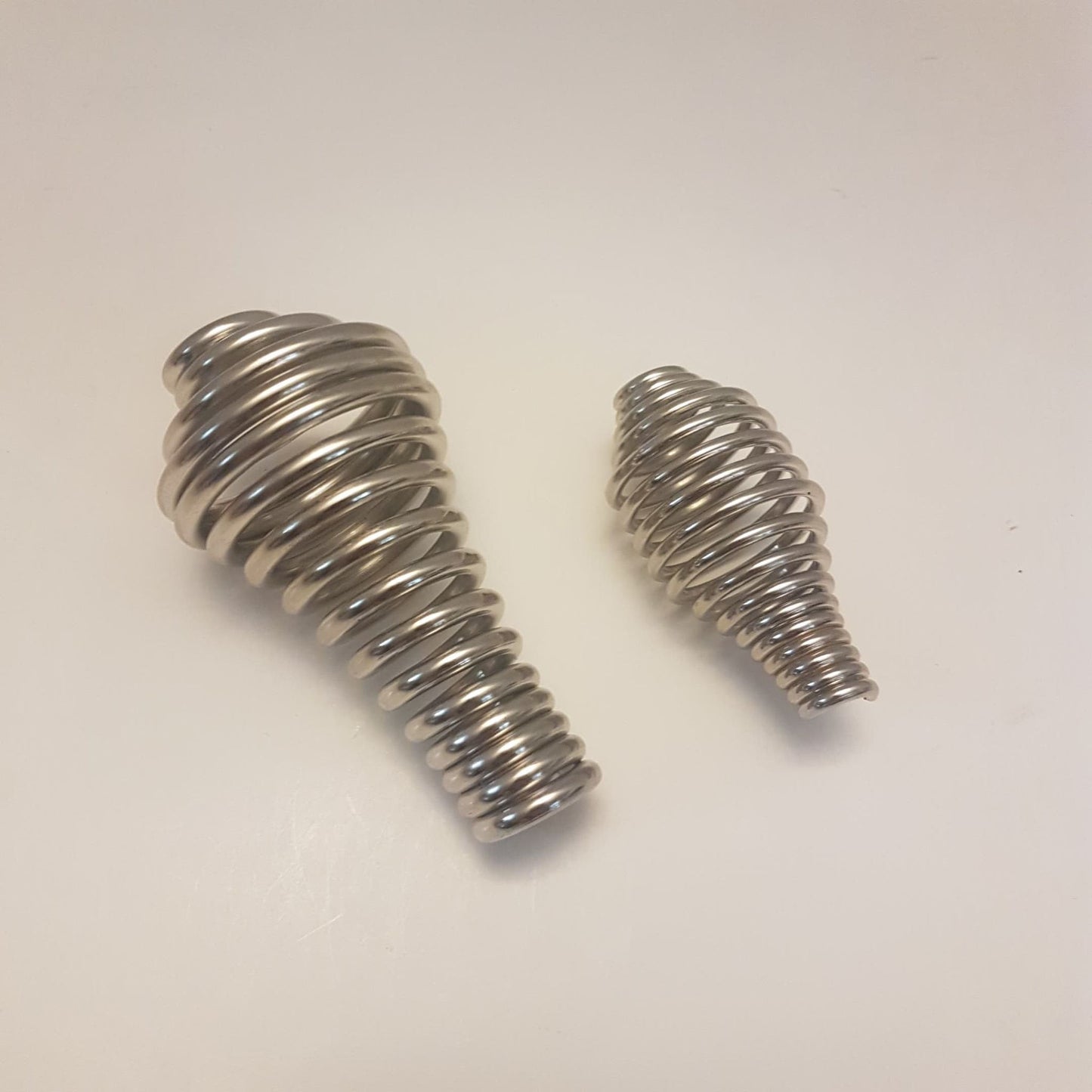 small deluxe nickel spring wood stove / pizza oven handle