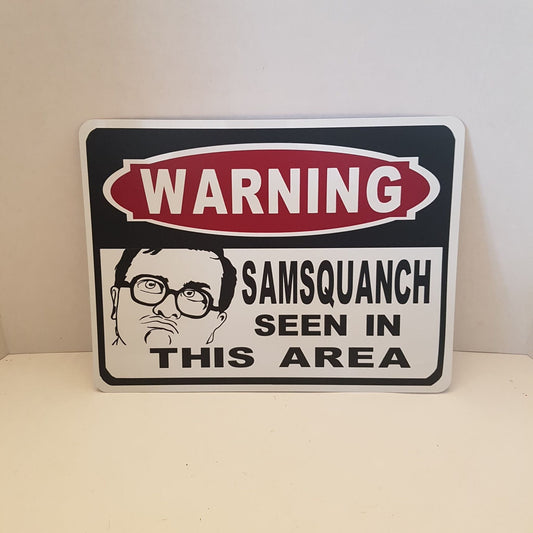 warning sign add you own warning / threat