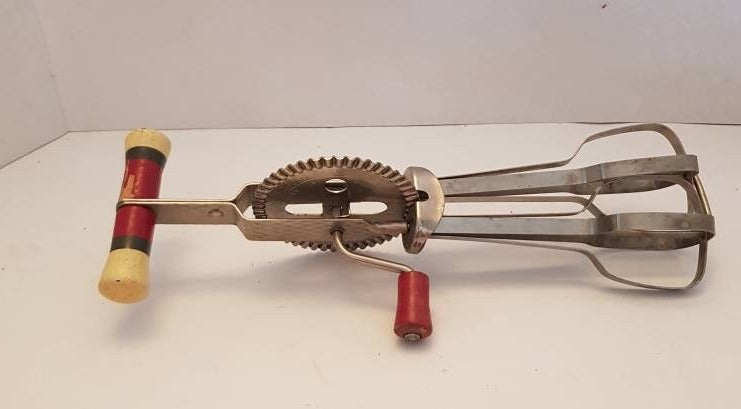 antique hand mixer