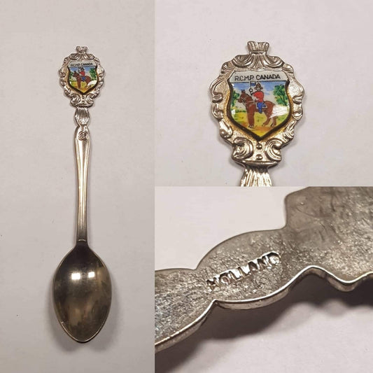 spoon rcmp canada gift shop travel souvenir collectible