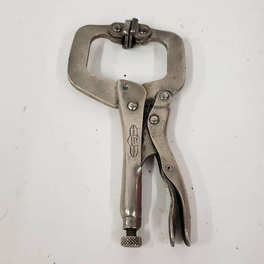 vise-grip welding clamp long arm locking jaw hand tools pliers