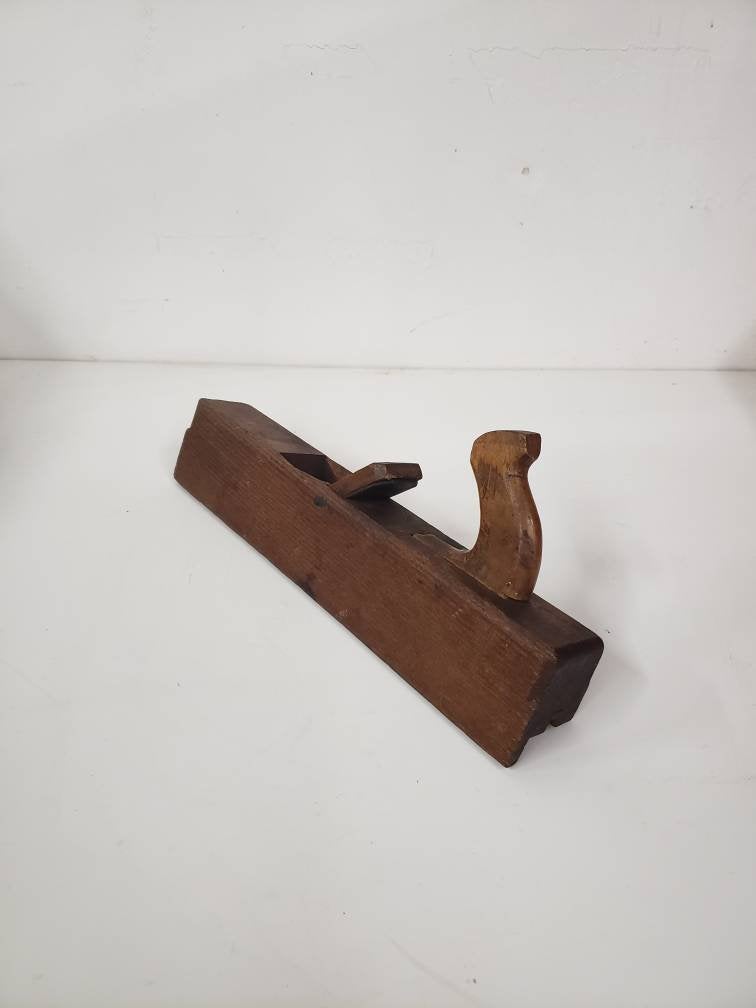 hand plane antique wooden carpentry tools