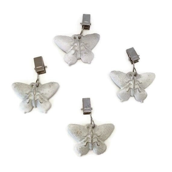 table cloth weights curtain weights butterflies