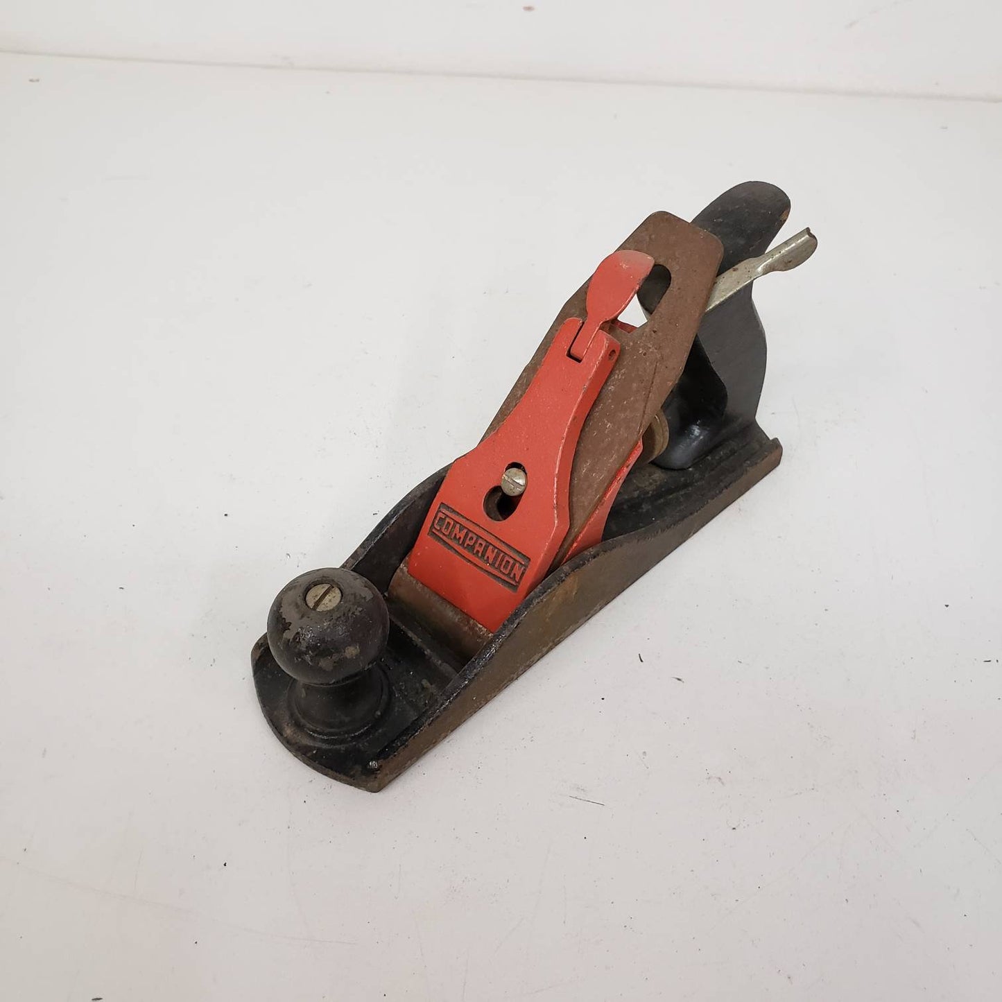 companion vintage cast iron block plane