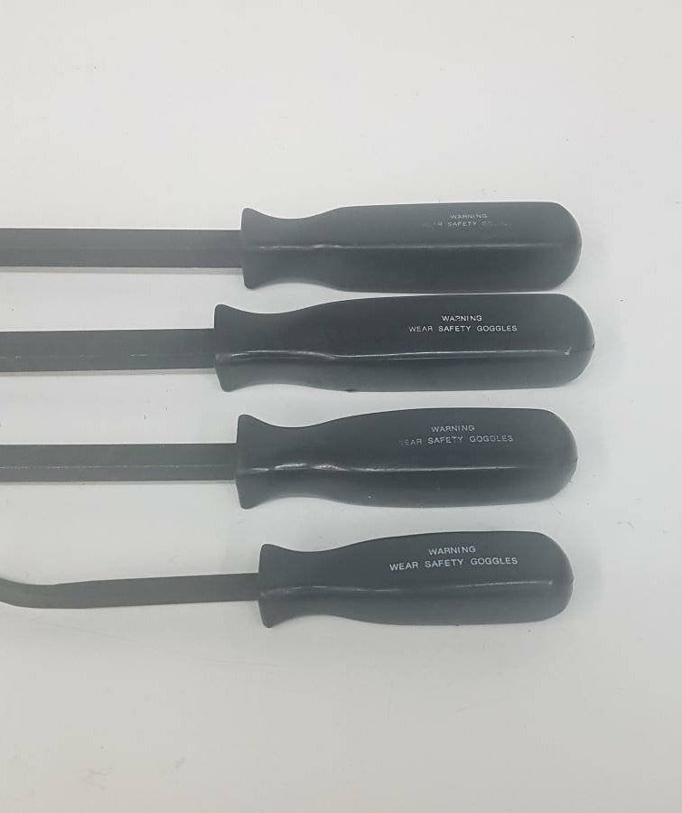 hand pry bars set four pieces