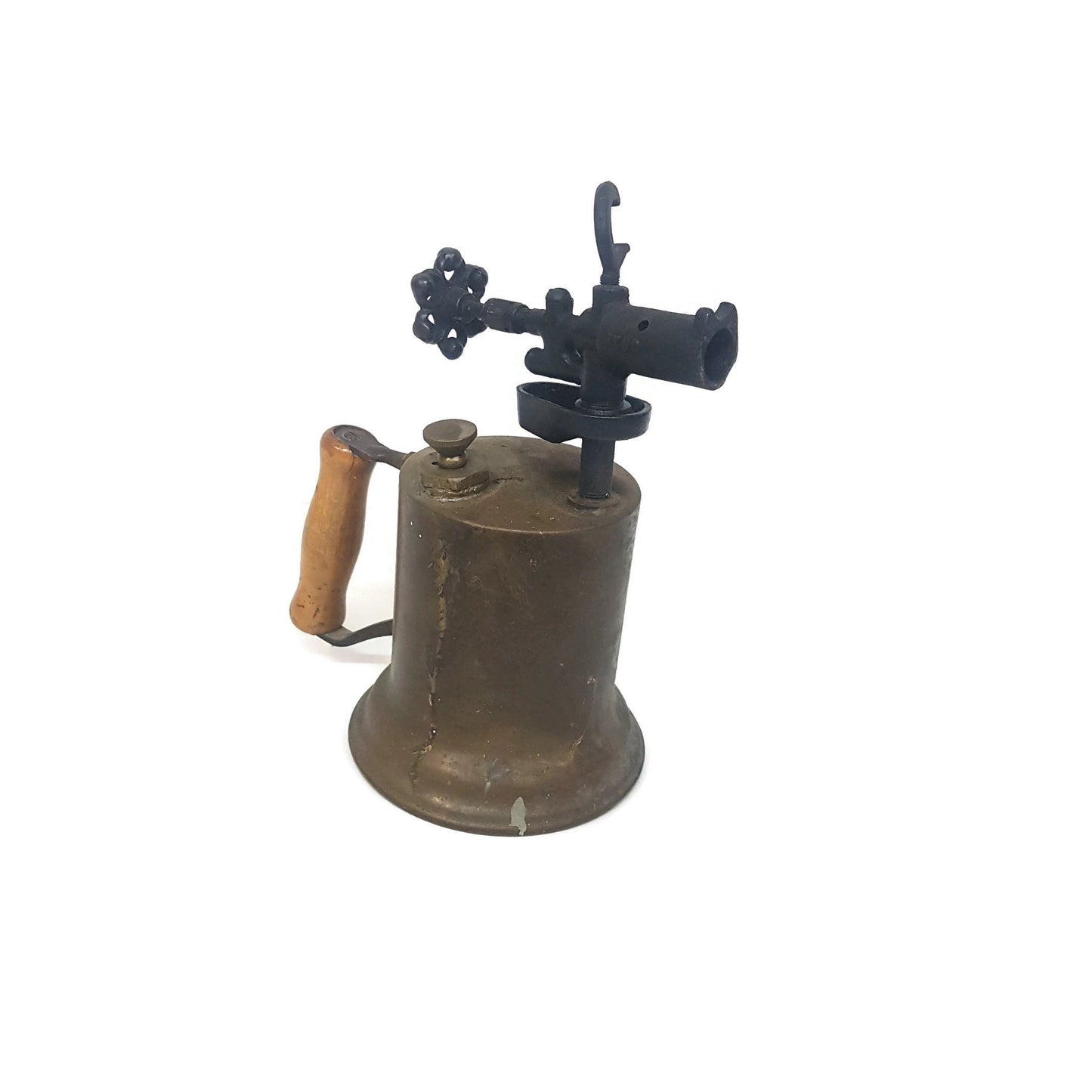 antique brass plumbers blow torch
