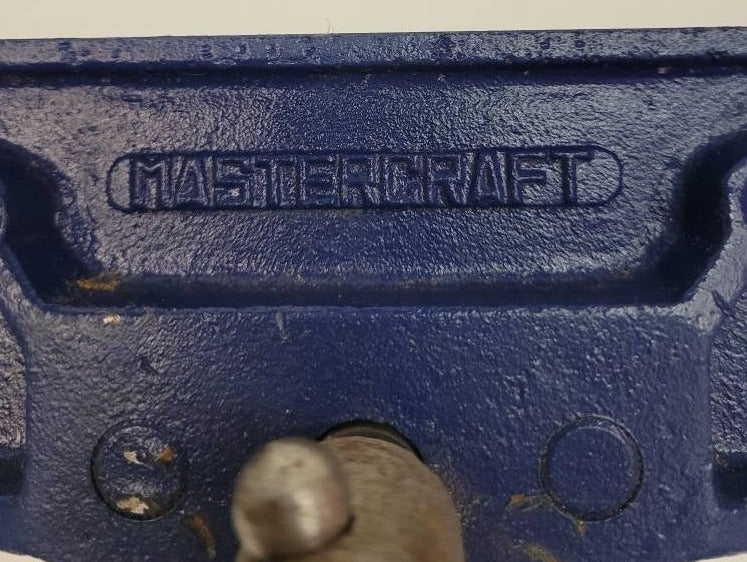 benchtop vise mastercraft workbench tools