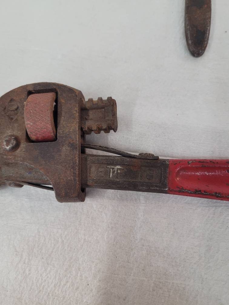 adjustable pipe wrenches small size set of five