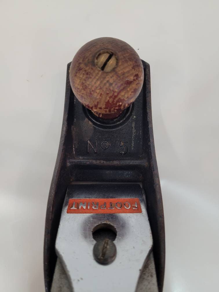 footprint vintage cast iron block plane