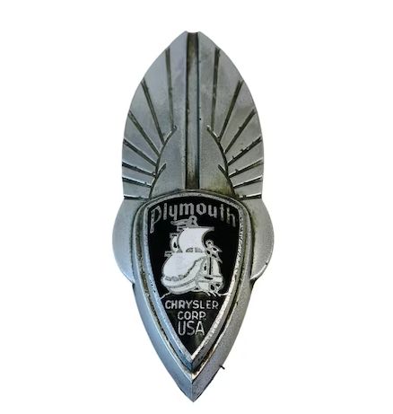Plymouth Chrysler Keychain Classic Car Automotove Collectible - Wainfleet Trading Post