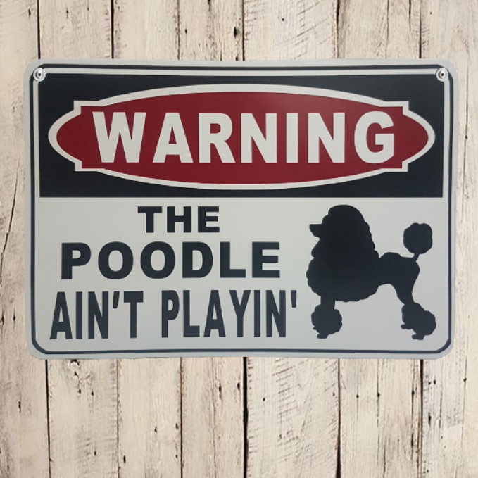 WARNING Property Protected By Slobbery Bulldog Beware Of Dog