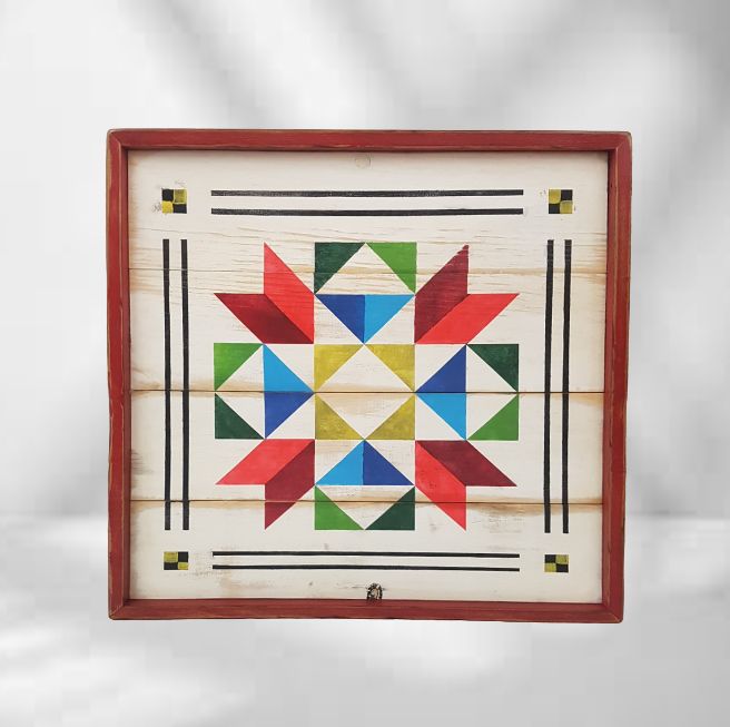 Barn Square Quilt Square Rustic Farm decor
