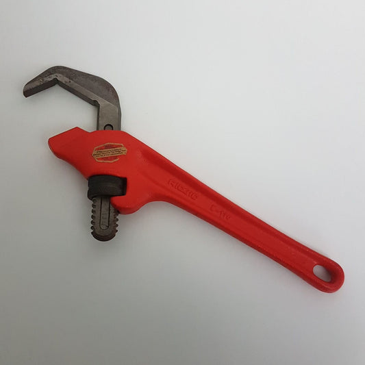 ridgid (31305) e-110 9-1/2" 1-1/8-2-5/8" capacity hex pipe wrench offset