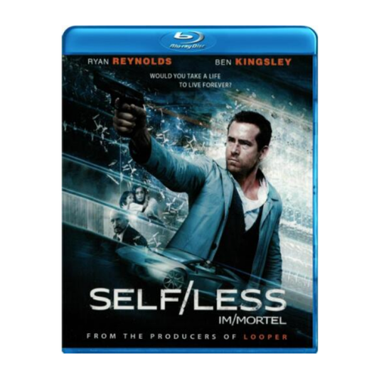 Self / Less Blu-Ray + DVD Combo Ryan Reynolds, Ben Kingsley