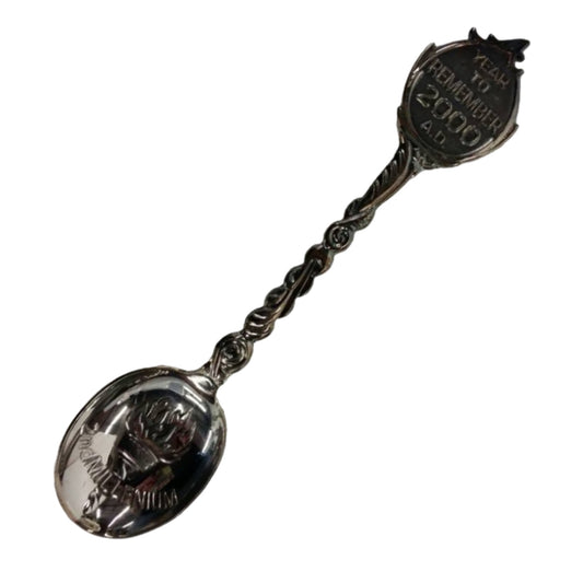 Year to Remember 2000 A.D. Collectible Souvenir Spoon - Wainfleet Trading Post