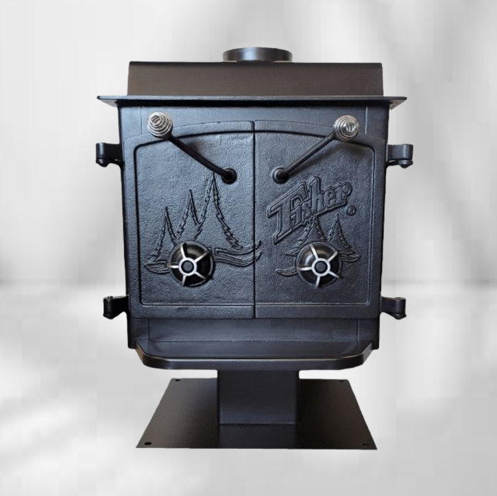 Teddy Bear Fisher Wood Stove Top Vent