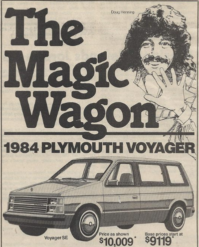 Plymouth Voyager magic Wagon Keychain Vintage Automotive Keychain Gift Collectible