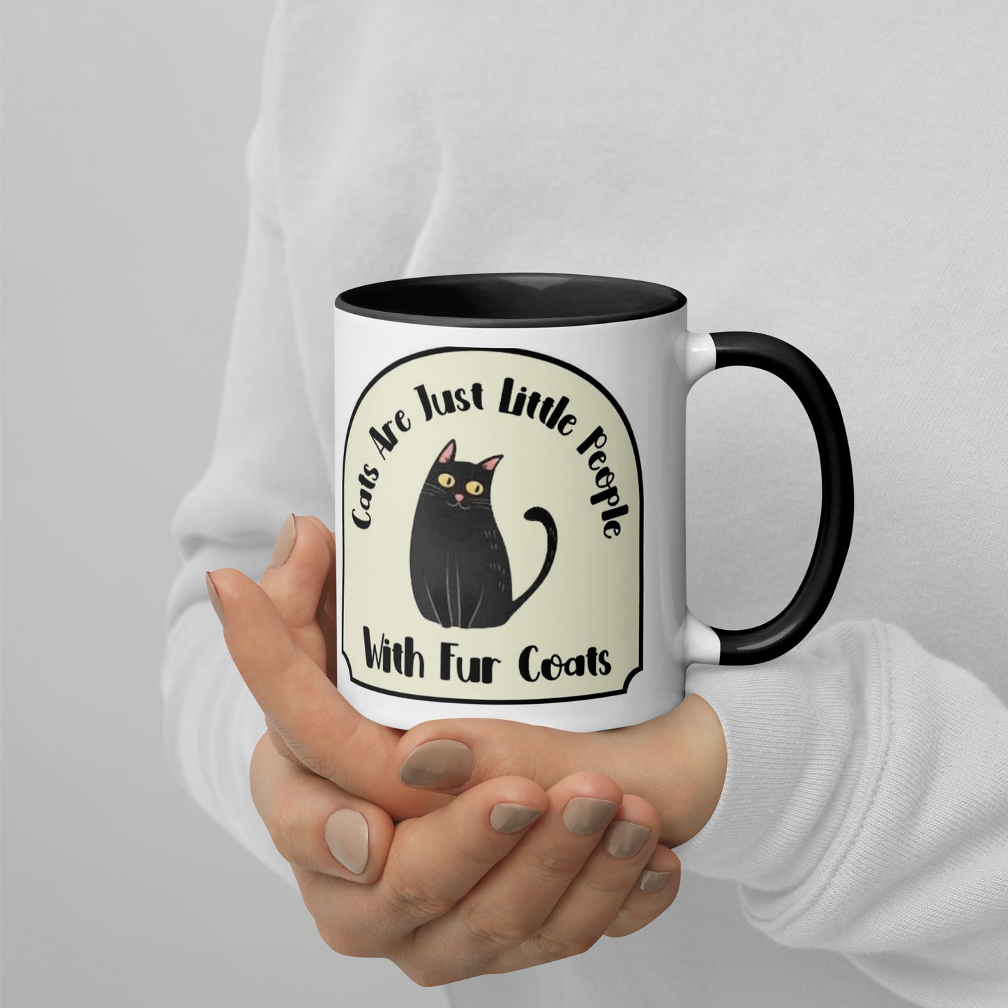 Gift Mug Cats Are Just Little People With Fur Coats - Wainfleet Trading Post