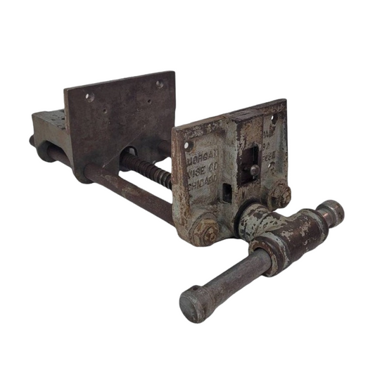 Morgan vise large heavy duty workbench tools