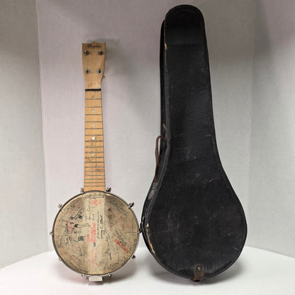 1920s Gretsch Clarophone Banjo Ukulele with Original Case
