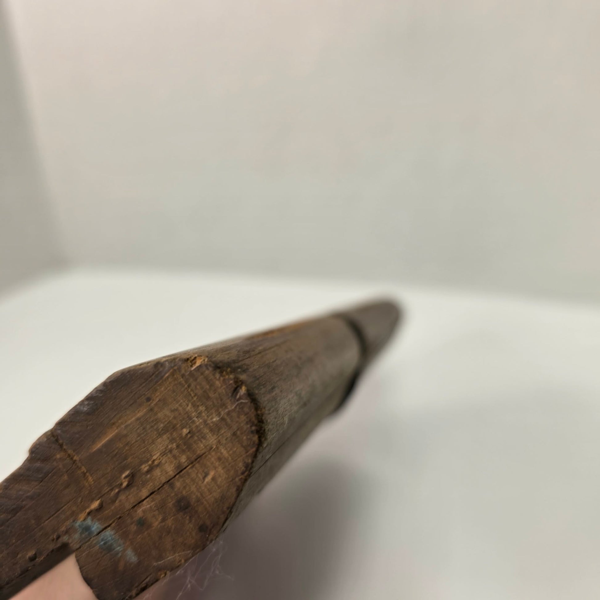 Antique 9.5” Round Bottom Woodworking Plane | Vintage Collectible Tool, 100 Years Old