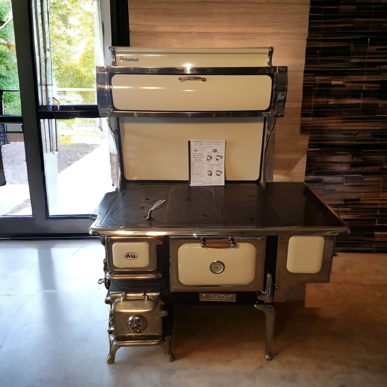 Wood Cook Stove Kitchen Range Heartland Oval